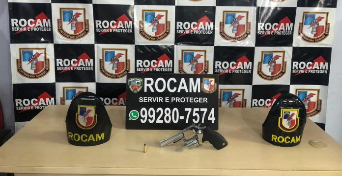 Rocam prende homem com arma de fogo na zona Sul