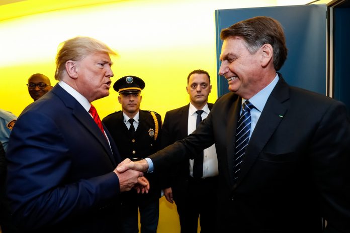 Bolsonaro diz que, ‘se Deus quiser’, Trump será reeleito