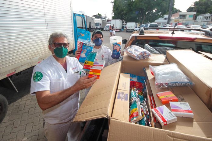 AM recebe doações de Equipamentos de Proteção Individual e insumos de saúde