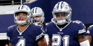 Astros do Dallas Cowboys participam de festa para 30 pessoas