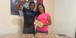 Com boxe parado, Esquiva Falcão entrega pizza para manter renda