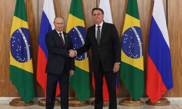 (Brasília - DF, 14/11/2019) Encontro com o Presidente da Federação da Rússia, Vladmir Putin.n