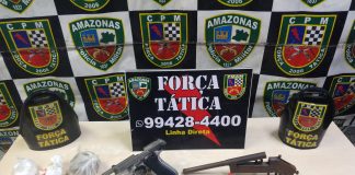 Força Tática prende homem com drogas e armas no bairro Alvorada