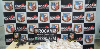 Homem é preso pela Rocam com mais de mil trouxinhas de droga