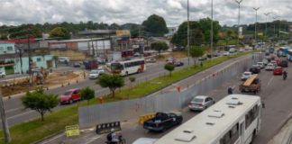 Avenida Max Teixeira será interditada para avanço da obra do complexo viário do Manoa