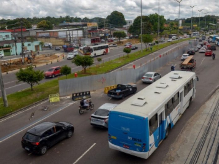 Avenida Max Teixeira será interditada para avanço da obra do complexo viário do Manoa