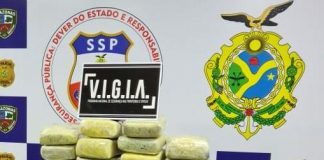 No Amazonas, grupo é preso com 27 quilos de drogas