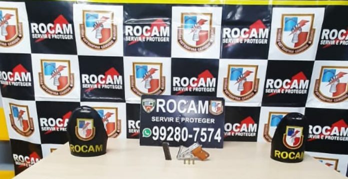 Casal é preso pela Rocam com arma de fogo na zona Norte