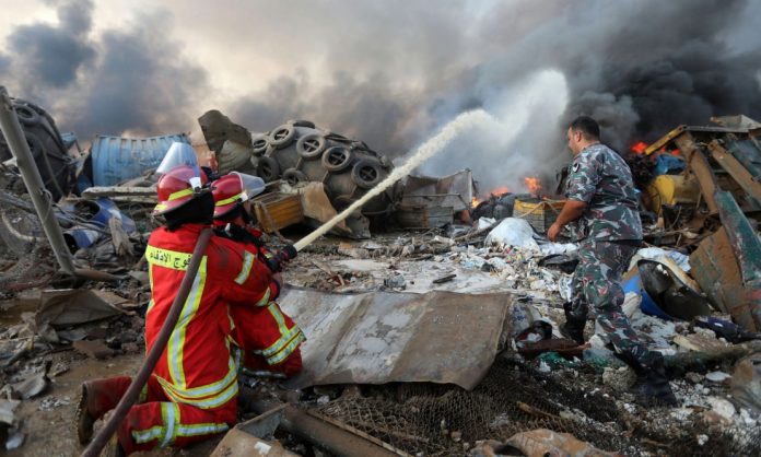 Embaixada do Líbano pede ajuda humanitária após explosão em Beirute