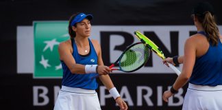 Dupla de Luisa Stefani avança às quartas do WTA de Estrasburgo