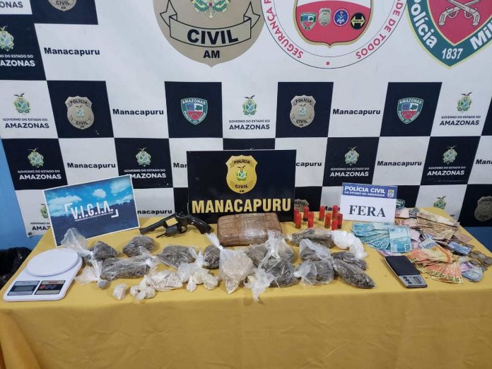 Integrante de organização criminosa é preso em Manacapuru