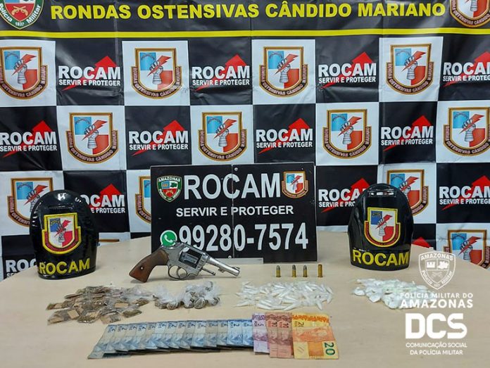 Em Manaus, 17 suspeitos de crimes são presos e nove armas são apreendidas