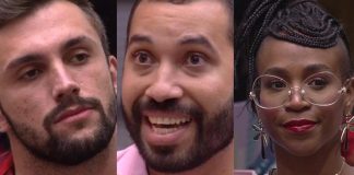 Arthur, Gilberto e Karol Conká formam o quarto paredão do 'BBB 21'