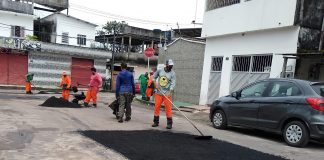 Bairros da zona Oeste de Manaus recebem ações de infraestrutura