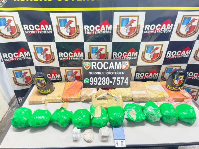 Rocam apreende 20 quilos de entorpecentes em ações na capital