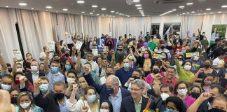 Ciro Gomes lança pré-candidatura de Carol Braz e Luiz Castro em Manaus