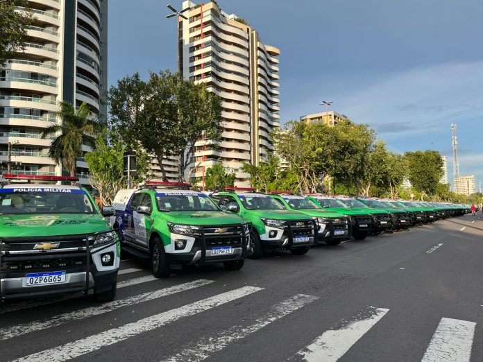 Governador Wilson Lima entrega viaturas e equipamentos para a Segurança Pública