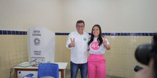 Wilson Lima vota no bairro Aleixo e afirma que sua campanha foi ‘limpa e propositiva’