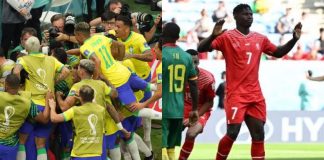 Brasil e Suíça se enfrentam na segunda rodada do Grupo G da Copa do Catar