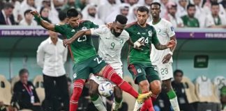 México vence Arábia Saudita, mas perde vaga às oitavas no saldo de gols