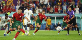 Com gol histórico de Cristiano Ronaldo, Portugal vence Gana por 3 a 2