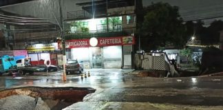 Mais de 35 ocorrências de trânsito e defesa civil são registradas em dia de chuva em Manaus