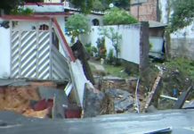 Chuva em Manaus causa alagamentos e desabamentos em vários pontos da cidade