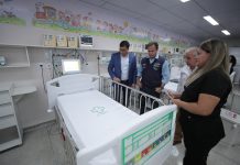 Wilson Lima entrega novos leitos de UTI ao Hospital Infantil Dr. Fajardo