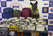 Base Arpão apreende 45 tabletes de drogas em embarcação no Amazonas