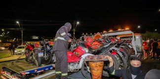 Operação Via Segura: Detran-AM e PM removem 141 motocicletas em estado irregular