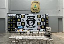 PC-AM apreende 300 kg de droga armazenada em residência no bairro Coroado