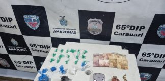 No Amazonas, homem é preso por tráfico de drogas e porte ilegal de arma de fogo