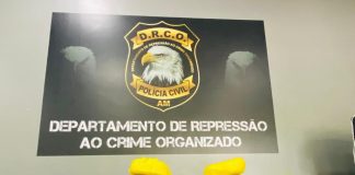 Dupla é presa com 60 Kg de cocaína de alta pureza no Rio Amazonas